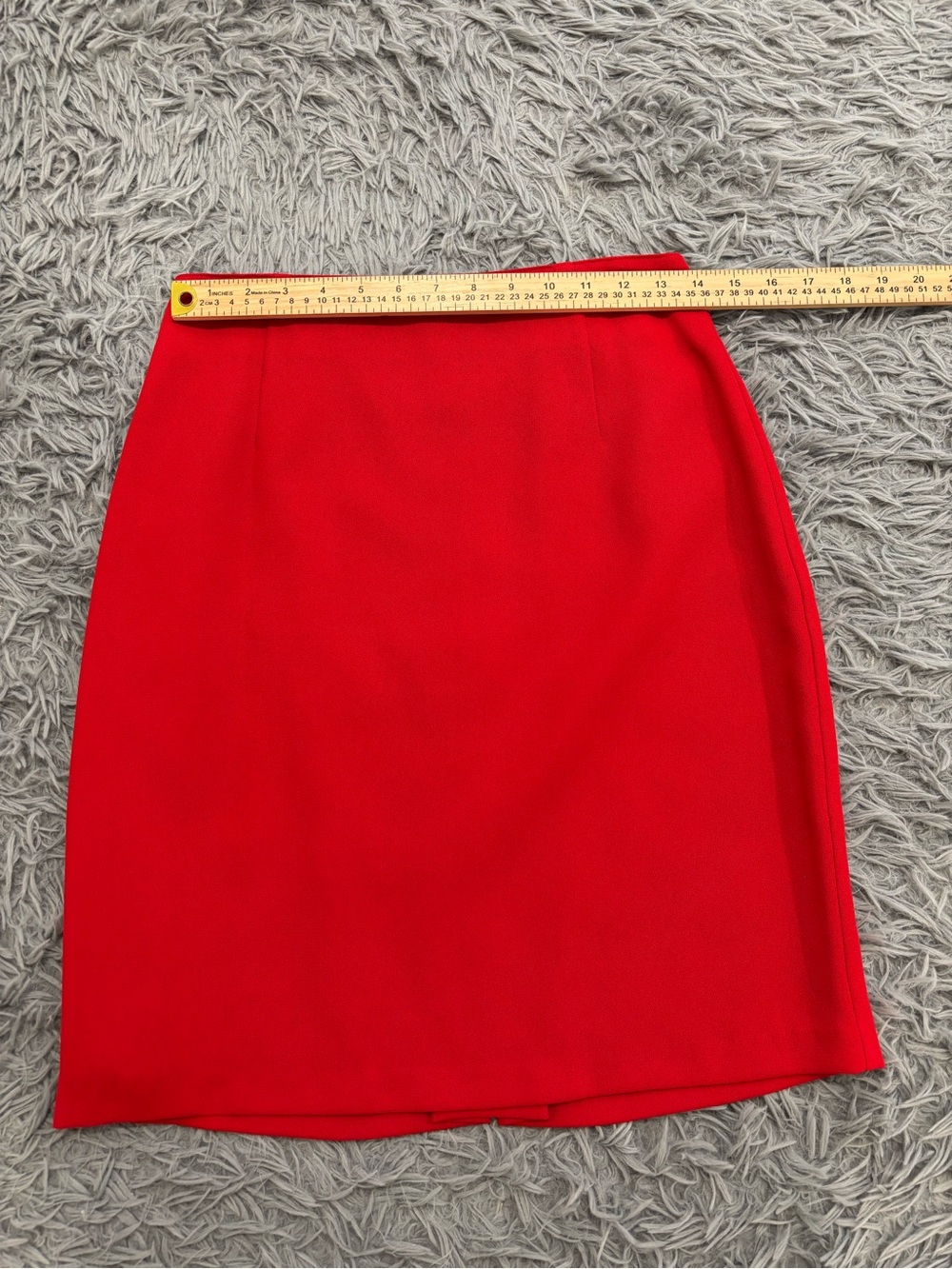 NEW Cache Women's Red 2 Piece Vest Skirt Suit Set Size 10 VTG 90’s Classy Office - Picture 10 of 12